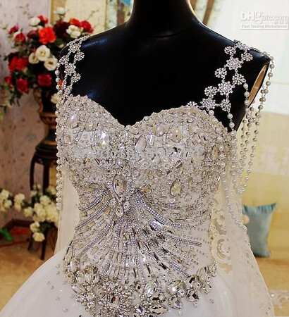 wedding dress, grown and wow
