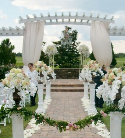 diy pergola ideas, pergola garland and wedding gazebo
