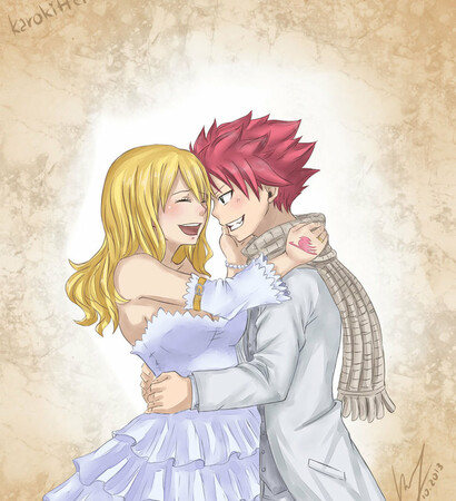 natsu dargneel, fairy tail and lucy heartfilia