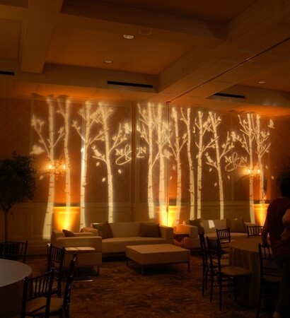monogram, gobo and eventplanning