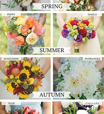 season, flowers and bridal