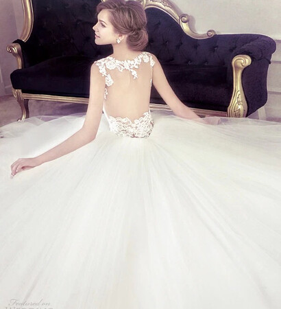 back, wedding dress and rico-a-mona