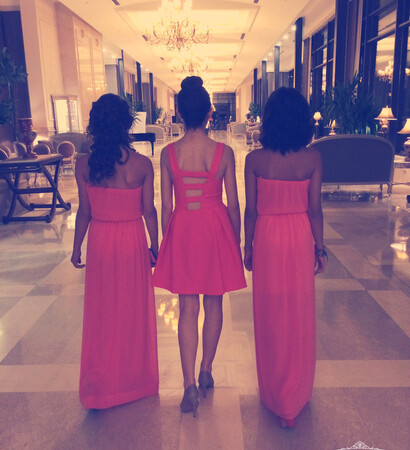 beautiful, girls and pink