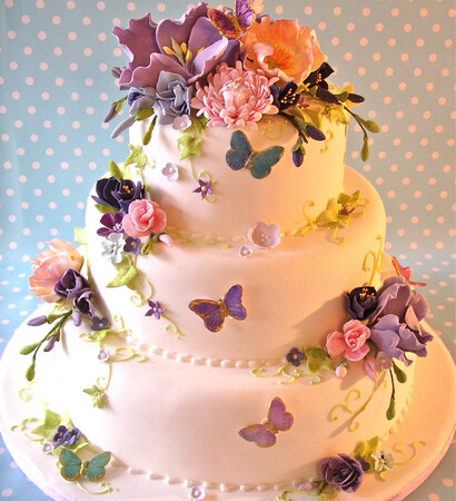 floral, cake and girly