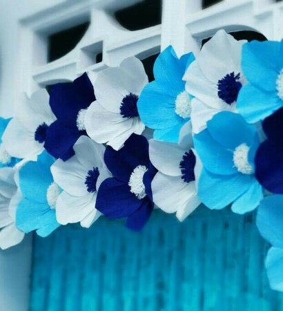 backdrop, flower and diy