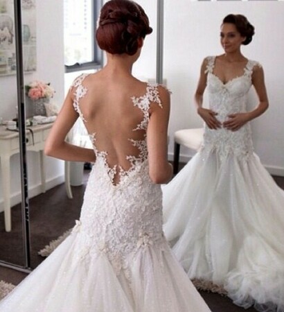 back, lace and dress
