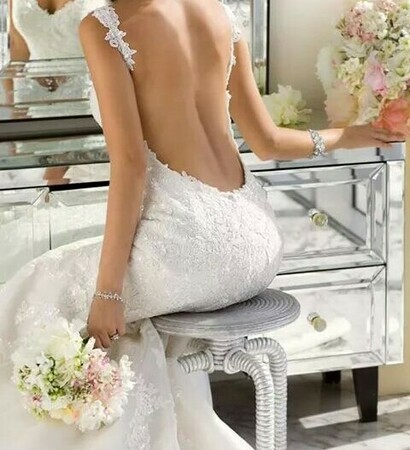 dress, picture and white