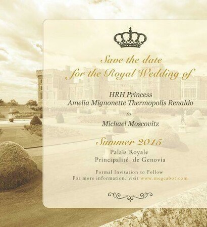 save the date, mia thermopolis and michael moscovitz
