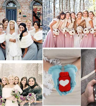 2014 winter wedding, fashion and beauty