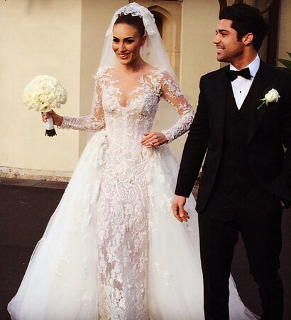 elegance, detachable tulle and lace