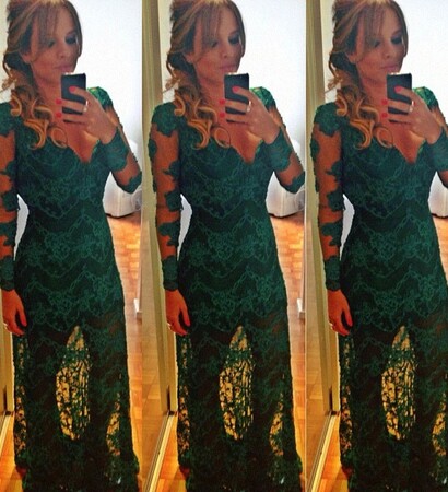 Prom, renda and vestido de festa