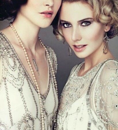 art deco, gatsby and vintage