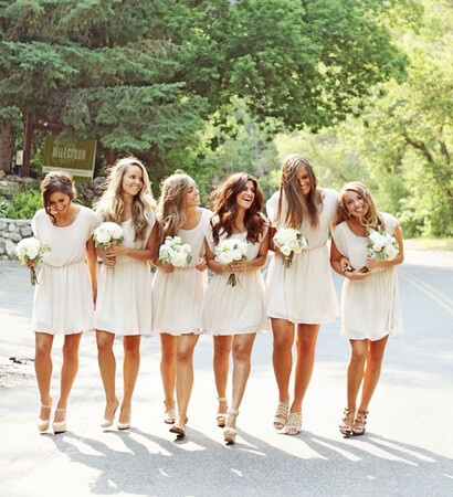 girl, girls and bride