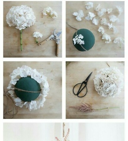 flower, ball and diy