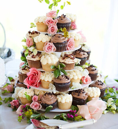 wedding day, muffins and muffin