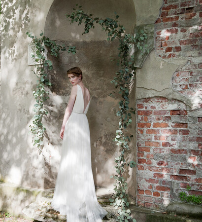 plisse, inspiration and bridal