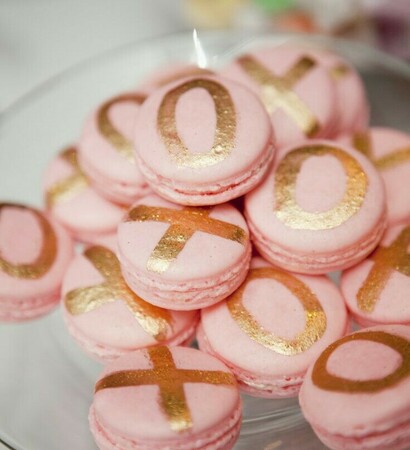 food, xo and pink