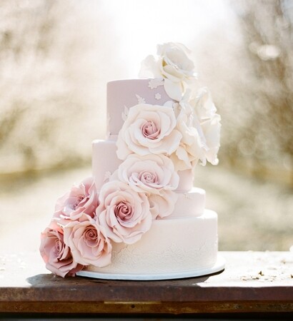 rose, gateau and pink