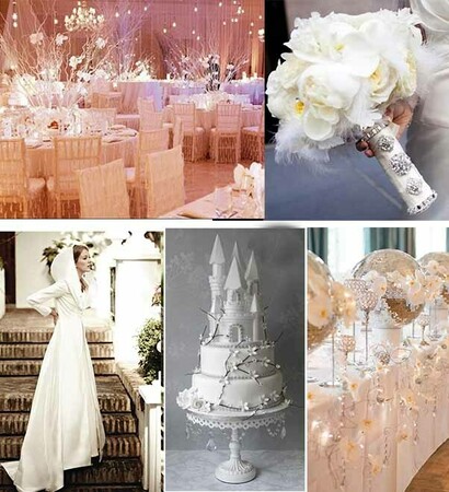 winter wedding, winter wedding themes and wedding party