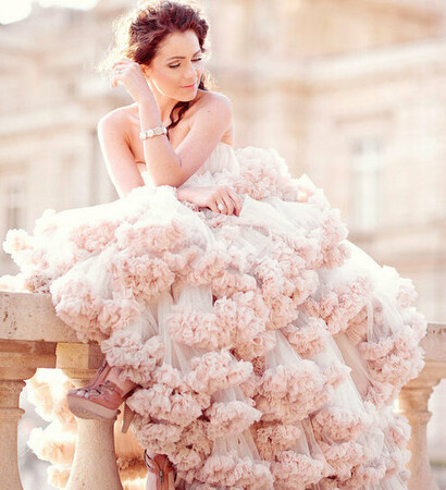 bride, the selection and pink