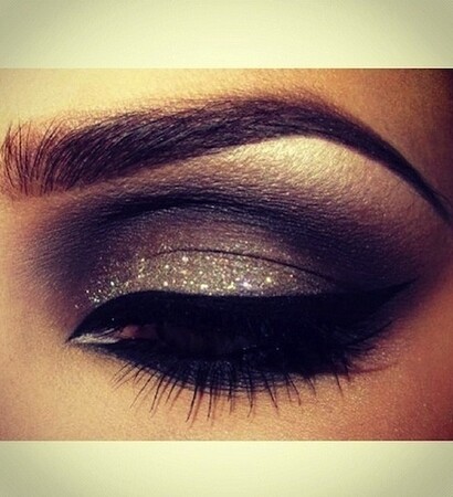 make up, eye and eyeliner