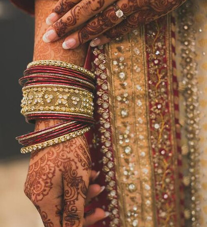 henna, mendhi and jewelry