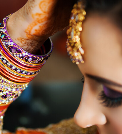 punjabi bride and en