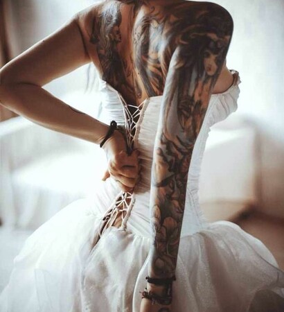 wedding dress, amazing and woman