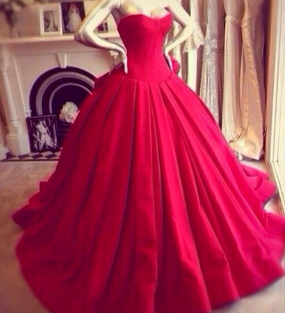 dress, red and debut