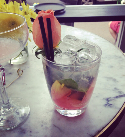 cocktail, classy and flowers