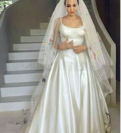 dress, love and Angelina Jolie
