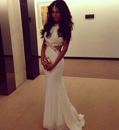 girl, long hair and dress