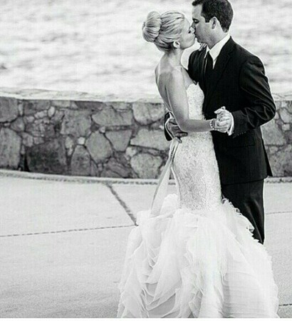 robe de mariage, wedding dress and couple