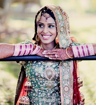 indian wedding, punjabi bride and sikh wedding