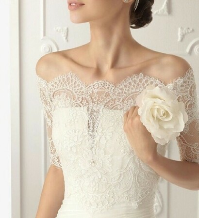 rose, mariage and wedding dress