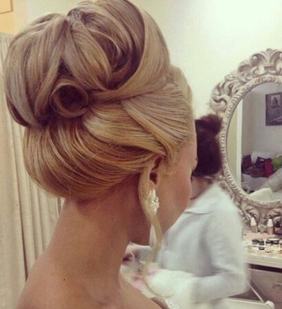 hair, hairstyle and hair bun