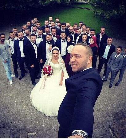 arab wedding, cute and romance