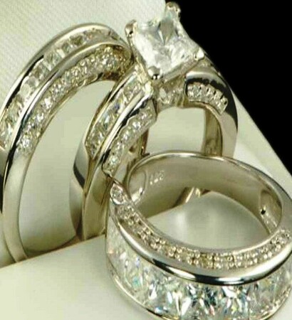 camo wedding rings