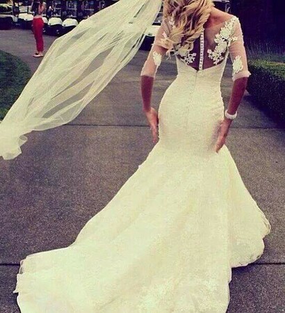 robe de mariage, dress and mariage