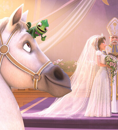 Maximus, raiponce and flynn