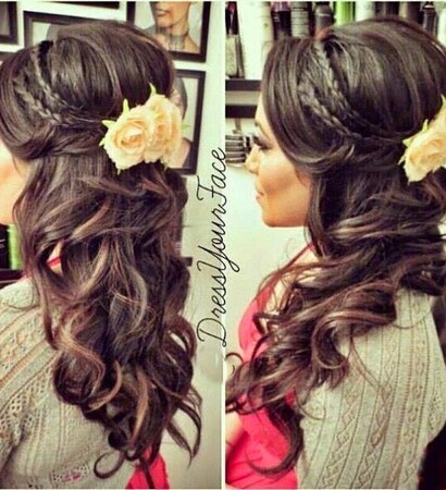 hair, grad and fashion