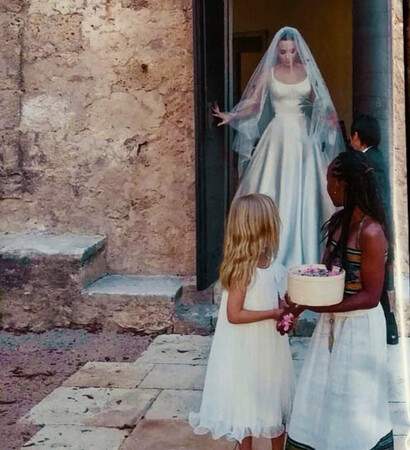 angelina, dress and jolie