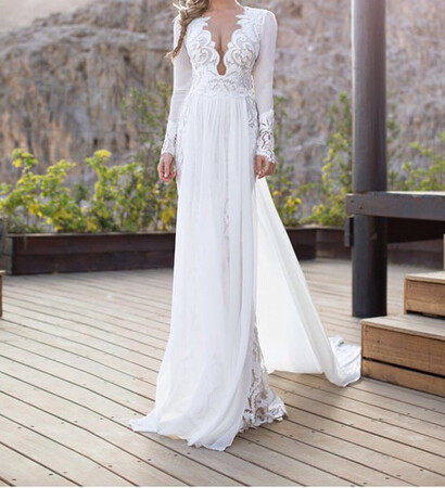 wedding dress, white and white dress