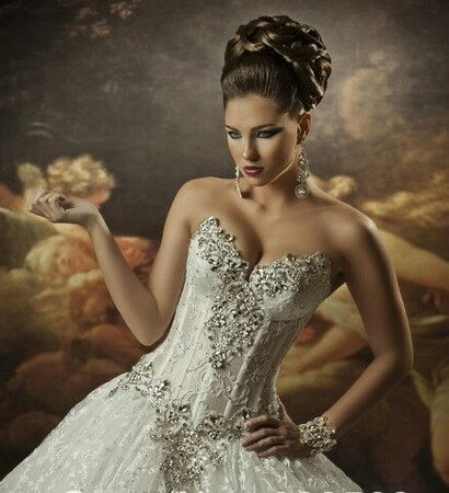 vestido de novia, corset and sparkle in so cal contest