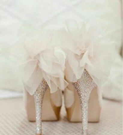 bows, brides and shoes