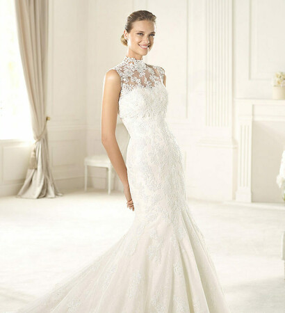 Pronovias, white and wedding dresses