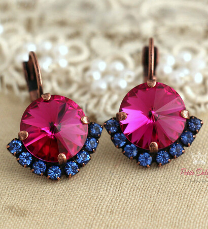 earrings, diamonds and gift
