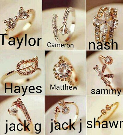 bae, magcon and ring