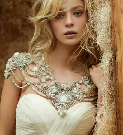 wedding dress and wedding accesory