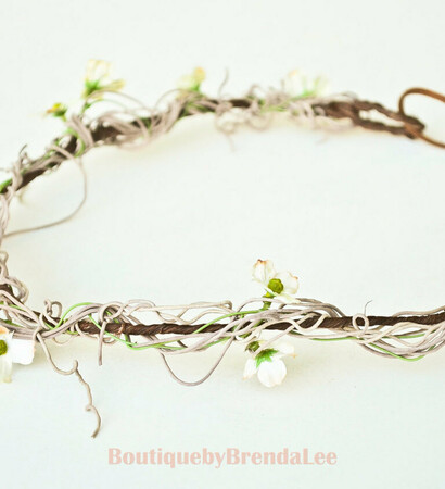 circlet, flower crown and bridal millinery